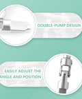 Heavy-Duty 12mm Universal Joint Drop Shaft For Horizontal Floor Jack Pro Grade Steel Rebuild Part with adjustable angle head
