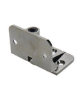 KUMGROT torque hinge, zinc alloy, adjustable multi-angle door hinge with 4 countersunk holes, silver finish