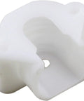 Drum Support Bearing Replacement Part for Dryers Q000143951 One Pack, heavy-duty white plastic component, top view