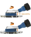 Router Dust Extraction System With Click Connect For Midsize Routers Includes Acrylic Baseplate Rotary Base Router Plate And More