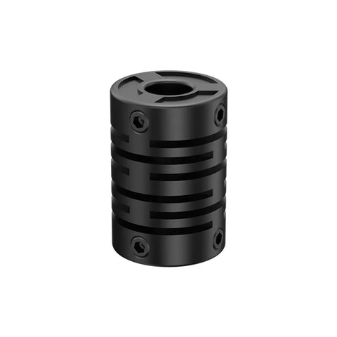 Top Tier Plastic Coupling For 3D Printers And CNC Motors Features Flexible Nylon Fiber Shaft Design With LR2 D15L22 Dimensions.