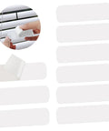 Top Notch 20 Pack White Mini Horizontal Blind Repair Tabs, One Inch Slat Replacement Kit for Vinyl or Fabric Shade Panels.