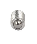 Top Shelf 304 Stainless Steel M4 X 10mm Ball Point Grub Set Screws With Hex Socket Drive Built Tough For Every Home Workshop Project And Rocking A Slick Silver Finish Pack Of Ten close-up of silver ball point screw
