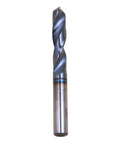 2.5mm solid carbide drill bit with TiAlN coating and straight shank for CNC milling/engraving.