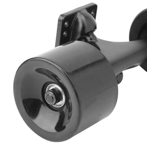 Close-up of Dual Drive Scooter Hub Kit for Electric Skateboard Under 910mm High Efficiency Smooth Start Motors Large PU Wheel