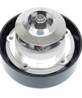 Heavy Duty Engine Water Pump Compatible With Buick Allure LaCrosse Chevy Impala Monte Carlo And Grand Prix featuring a silver and black design.