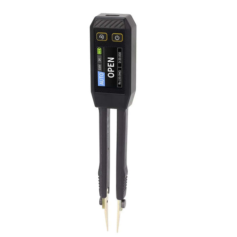 Digital SMD Tweezers ESR Meter Handheld Multimeter For Capacitor Resistor And Diode Testing PCB Repair Troubleshooting And Precise Component Verification with display