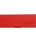 Protective case for Digital Brake Disc Caliper 0-150mm Stainless Steel LCD Electronic Vernier in bright red plastic.