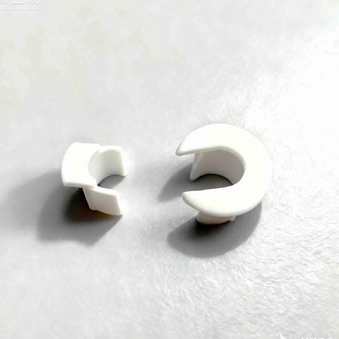 Three Quarter Inch Wall Cable Feed Through Bushings For Starlink Masonry Routing Kit Ethernet Cable Grommet white snap-on bushings