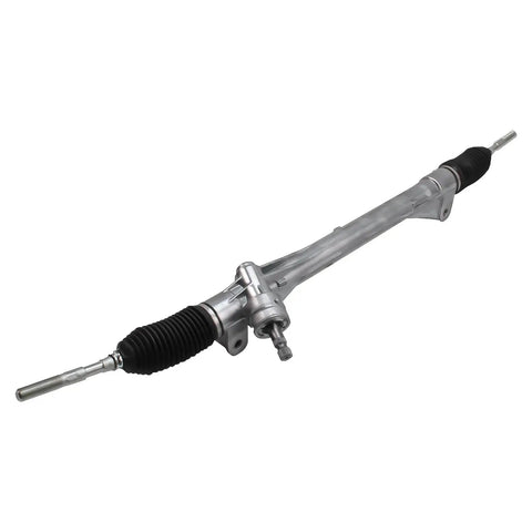 Heavy Duty Electric Assist Steering Rack And Pinion For 2006 2014 Toyota Rav4, silver metal construction with rubber boots.