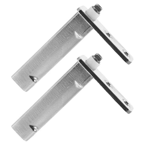 Stainless Steel Freezer Door Hinges Replacement Parts, heavy-duty, smooth open and close, durable, rust-resistant, silver