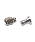 10Pc Industrial Pneumatic Suction Cup Adaptation Heads M5x6 Small Joint Converters Vacuum Tool For Automated Manufacturing Robotic Grippers with copper components.