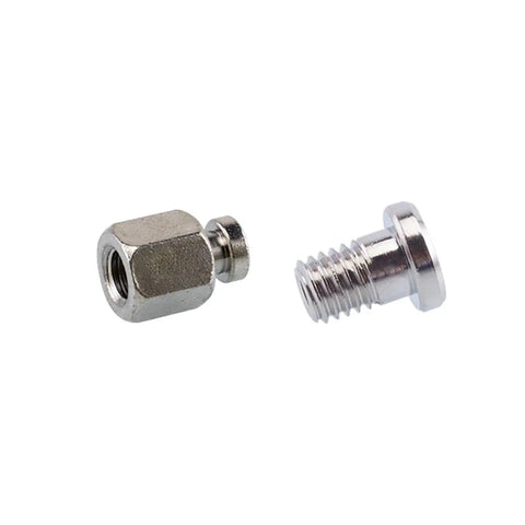 10Pc Industrial Pneumatic Suction Cup Adaptation Heads M5x6 Small Joint Converters Vacuum Tool For Automated Manufacturing Robotic Grippers with copper components.