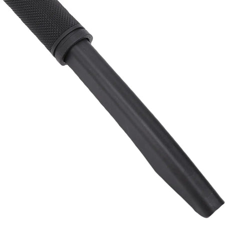 Close-up of forked handle from Forked Design Woodworking Push Stick With Ergonomic Handle And No Slip Rubber Feet For Stable Miter Saw Hold Down And Pro Grade Table Saw Cuts In The Shop