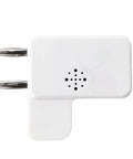 Electronic Fencing Referee Sensor For Foil And Epee Training, Pro Grade Scoring Detection, White unit, top view.