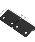 Lift Off Cabinet Hinges Detachable Flag Door Hardware Heavy Duty Stainless Steel Cupboard Fixings Six Pack with measurements 76mm x 31mm.