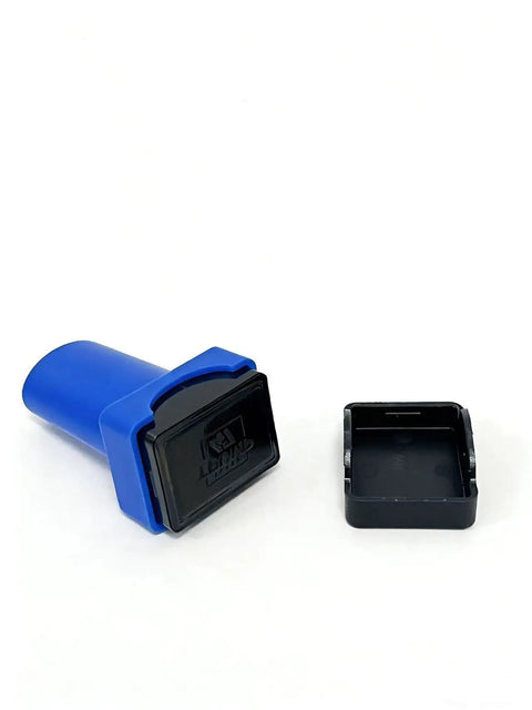 Blue Trump Themed Golf Ball Stamp For Men Easy To Use Hilarious Mark On Balls Patriotic USA Golfer Gift with black cap