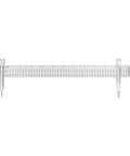 No Fuss Aluminum Beam Compass Ruler Kit With Adjustable Trammel Points And Precision Leads, 12 inch span, for engineering drafting.