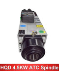 Heavy Duty Automatic Tool Change Air Cooled Spindle Motor 4500W ATC 24000RPM ISO30 Taper showcased from the front view.