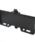 Heavy Duty 3 Point Hitch Adapter for Skid Steer Mount Plate Quick Tach Universal Fit, Grade 50 Steel, side angle view