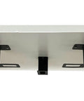 Under Desk Laptop Holder 3 Pack Mount Organizer Rack Storage Shelf For Keyboards Routers Modems Cable Boxes Heavy Duty bracket view