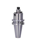Rock Solid BT50 CNC Collet FMB60 Through 100L Precision Tool Holder Milling Grinding Stainless Steel, close-up view.