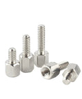 VGA Head Connector Shell Set With Male And Female Studs, Plug And Play Quick Lock Fasteners For Serial Port And Display Housings
