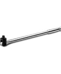 Extended 18 Inch Three Eighths Inch Drive Breaker Bar With Heavy Duty Chrome Vanadium Shaft And Chrome Molybdenum Head