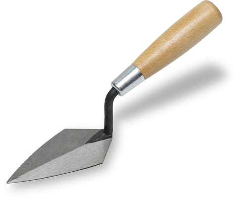 Archaeology Pointing Trowel 4 x 2 Inch London Pattern Blade Pro Grade High Carbon Steel Wood Handle Made in the USA