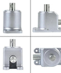 Multiple views of Right Angle Bevel Gearbox 1.5 Module 20 Teeth 90 Degree Drive Gear For Compact Mechanical Projects With 15mm Shaft Aluminum Alloy.