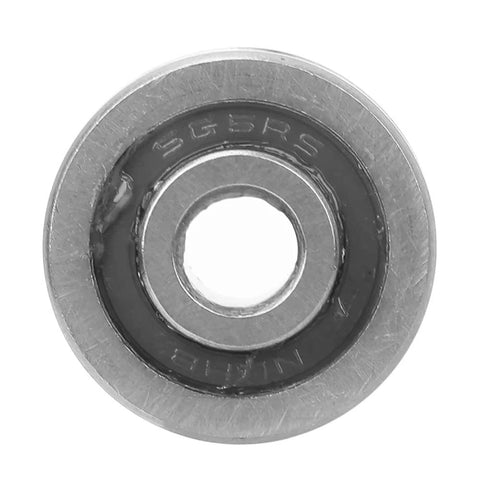 SG15 track guide bearing, 5x17x8 mm, single-row steel bearing with black seal