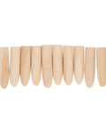 Solid Wood Pocket Hole Plugs Set With Storage Case 50 Pack For Jig Woodworking Doubles As Dowels For Cabinets Furniture And Shelves