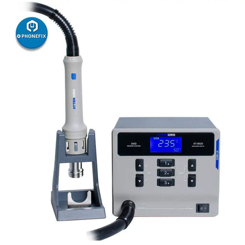 Lead Free 1000W Hot Air Soldering Station With Digital Display for PCB Chip Welding and Mobile Phone Repair with Anti Static Control