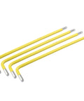 Beefy Ball End Hex Key Set 4mm 4 Pieces Long Arm L Shaped Allen Wrenches In S2 Steel Anti Rust Durable Repair Tool