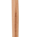 Durable Rubber Head Tent Peg Mallet with Stake Puller for Camping and Hiking, wooden handle and black rubber head.