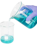 Pouring liquid with Borosilicate Glass Beaker With Pouring Spout Griffin Low Form 100 Milliliters Laboratory Beaker High Temperature Resistant Glassware