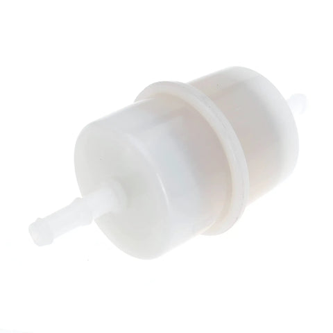 Fuel Filter 49019 0031 490190031 For EFI Engines, white plastic, side view, suitable for Kawasaki models FR541V-FXT00V, in a pack of 4.