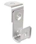 1-5/16 Inch J Hook With Removable Angle Bracket For Ceiling Mounts In Zinc Plated Steel Holds Up To 40 Cat 5e Cables
