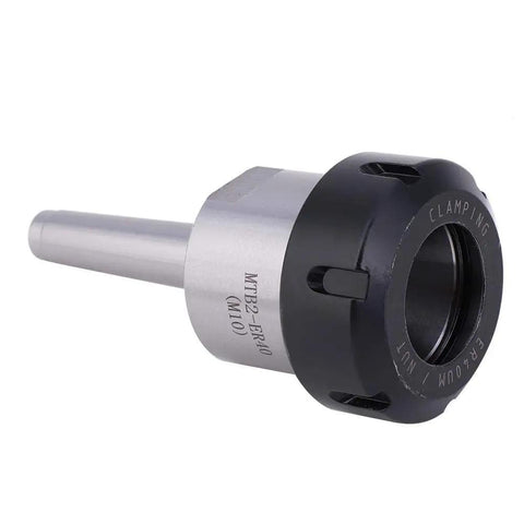 Heavy Duty ER40 Collet Chuck Holder With MT2 Morse Taper Shank For CNC Lathe M10 Clamp Carbon Steel Hardened And Ground