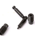 Components of Hand Held Power Punch And Sheet Metal Hole Punch Kit With Sizes From Three Thirty Second Inch To Nine Thirty Second Inch