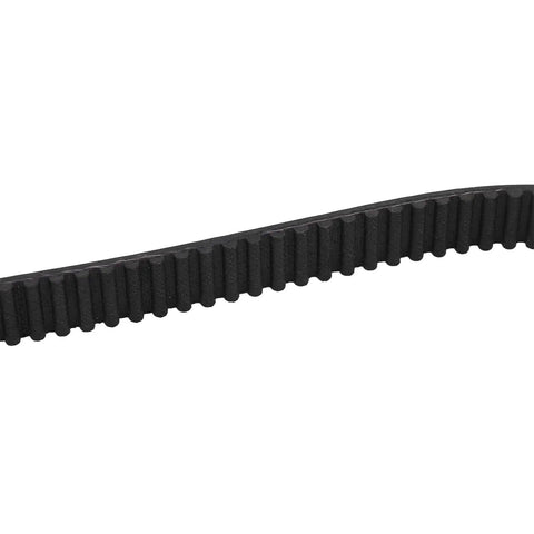 Heavy Duty Rubber Timing Belt With 13 Tooth Sprocket For Electric Scooter Drive, 535mm length, textured black rubber surface.