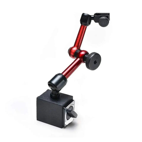 Pro Grade Micrometer Stand For Inner Diameter Measurements And Base Mount Tool Handy Workshop Essential For Precise Machining With Quick Readings And Accurate Comparator Watch Integration red metal stand with base clamp
