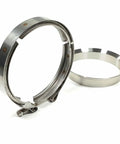 5 Inch Exhaust V Band Flange Clamp Kit For S400 Series Turbos SXE S475 S480 S463 S467 SX Turbo with T6 Flange Beveled Face
