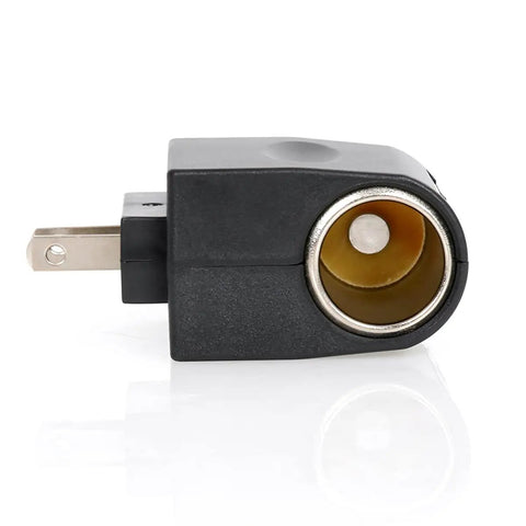 Plug And Go AC To DC Conversion Wall Outlet Adapter, Insanely Compact 12 Volt 500 Milliamp Power Converter ideal for charging.