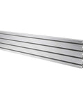 Top Tier 15X120 Aluminum Extrusion Profile With Sleek Anodized T Slot Grooves For Smooth CNC Axis Mounting and Badass 3D Printer Workbenches Built From Heavy Duty 6063 Alloy Stock, five pieces stacked.