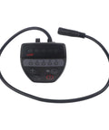 Super Cool LED E Bike Display For Bafang Bbs01 Bbs02 M400 G320 Drives With Smart UART Protocol For Clear Dash Data And Auto Backlit Screen That Looks Awesome compact ABS handlebar unit with cable