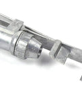Close-up of The Ultimate Workhorse 2 Inch Adjustable Irrigation Sprinkler Spray Gun zinc alloy nozzle and connection.