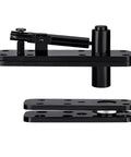 360 degree quiet pin hinges for concealed doors