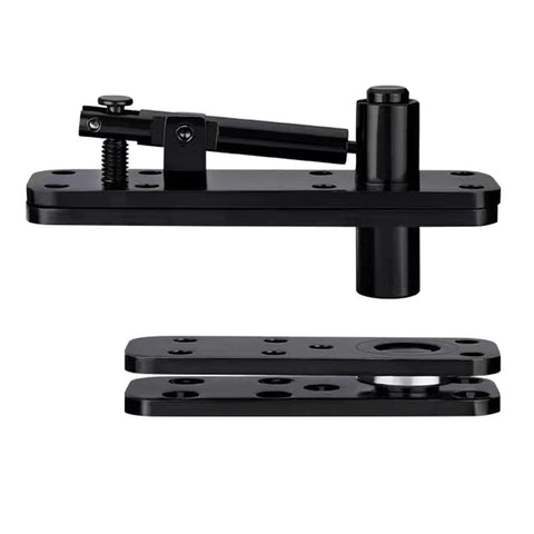 360 degree quiet pin hinges for concealed doors