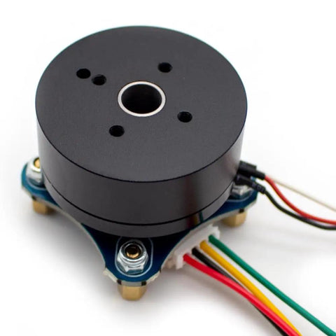 Tough As Nails Hollow Shaft Brushless DC Motor With AS5600 Magnetic Encoder Hall Sensor Outer Rotor Kit For Precise FOC Control